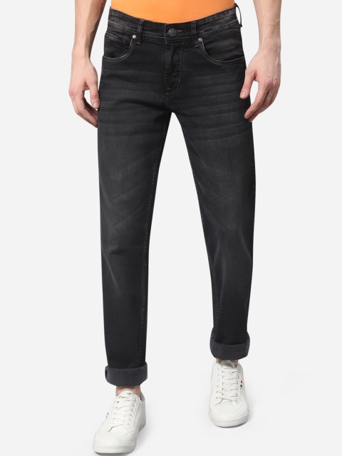 

Greenfibre Men Black Slim Fit Light Fade Stretchable Jeans