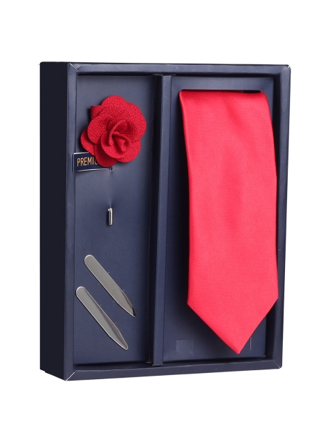 

PELUCHE Men Red 3 Pc Accessory Gift Set