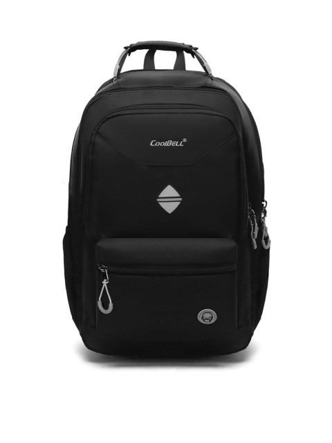

CoolBELL Unisex Black Solid Laptop Bag