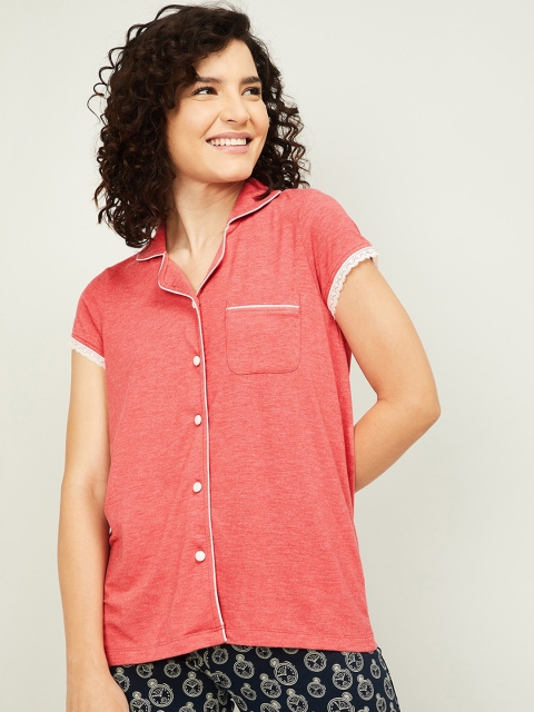 

Ginger by Lifestyle Woman Coral Shirt