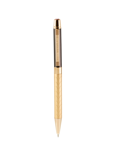 

SWISS MILITARY Rose Gold-Toned & Brown Supreme Ball Pen