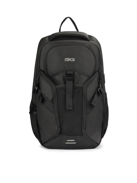 

BANGE Unisex Black Solid Travel Laptop Backpack with USB charging