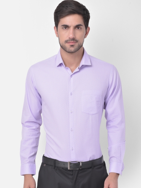 

Canary London Men Lavender Smart Slim Fit Formal Shirt
