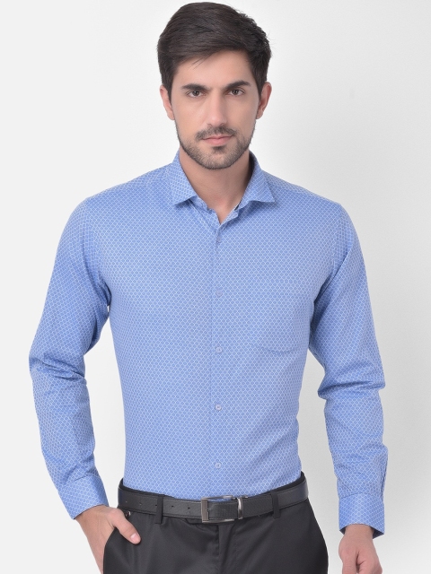 

Canary London Men Blue Smart Slim Fit Casual Shirt