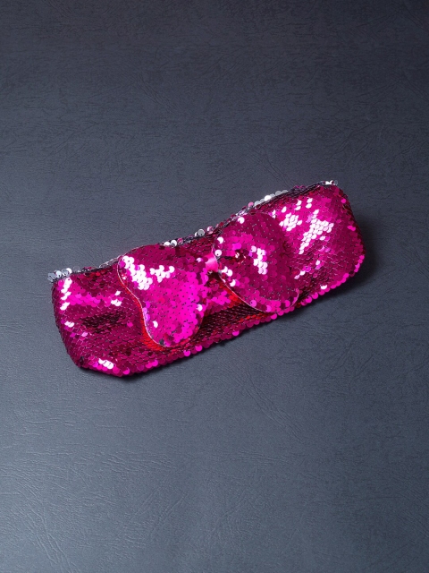 

Golden Peacock Women Pink Embellished Hairband
