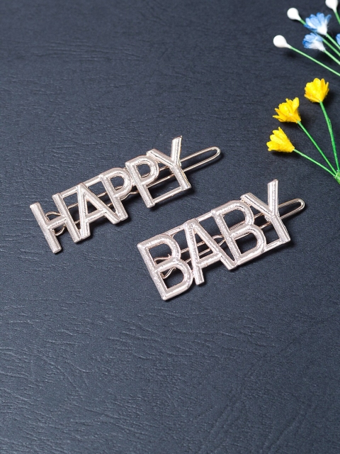 

Golden Peacock Women Rose Gold Set of 2 Bobby Pins
