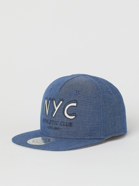 

H&M Boys Navy Cap with A Motif, Navy blue