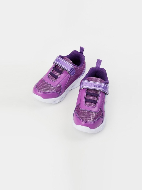

Fame Forever by Lifestyle Girls Purple Printed PU Sneakers