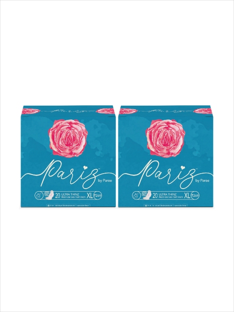 

Paree Set of 40 XL Sanitary Pads, Blue