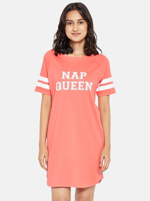 

People Pink Printed Nightdress