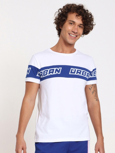 

Bewakoof Men White Typography T-shirt