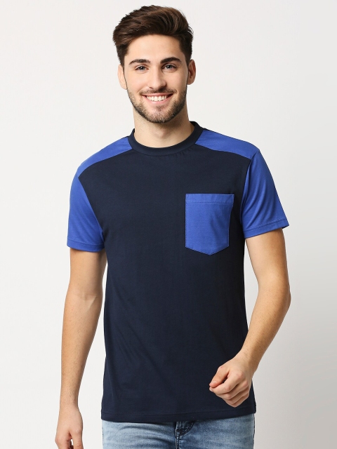 

Bewakoof Men Blue T-shirt