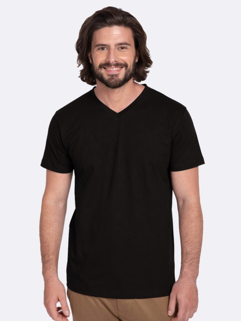 

Bewakoof Men Solid Black T-shirt