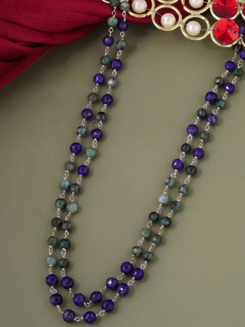 

Tistabene Blue & Green Layered Necklace