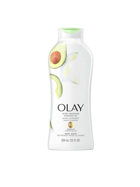 

Olay Ultra Moisture Avocado Oil Infused Body Wash 650 ml, White
