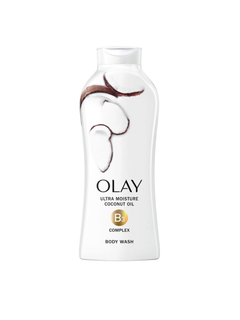 

Olay Ultra Moisture Coconut Oil Body Wash 650 ml, White
