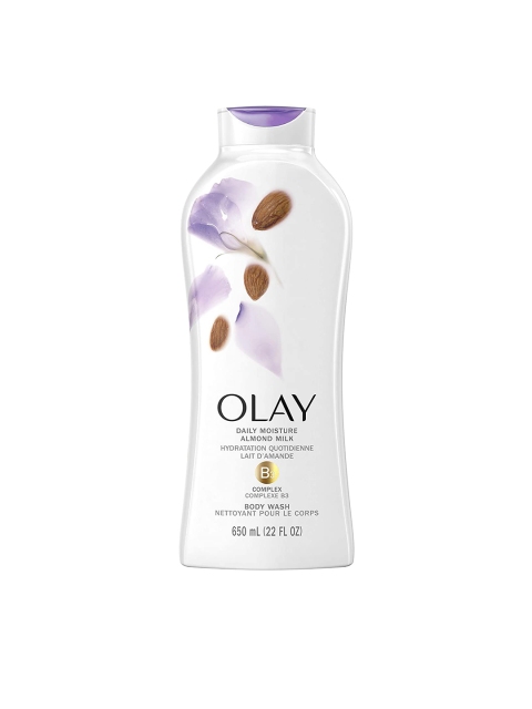 

Olay Daily Moisture Almond Milk Body Wash 650 ml, White