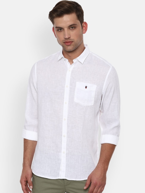 

Louis Philippe Sport Men White Slim Fit Casual Shirt