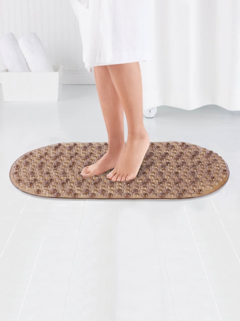 

OBSESSIONS Brown Ocean Shower Mat