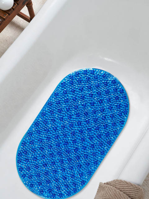 

OBSESSIONS Blue Cobble Shower Mat