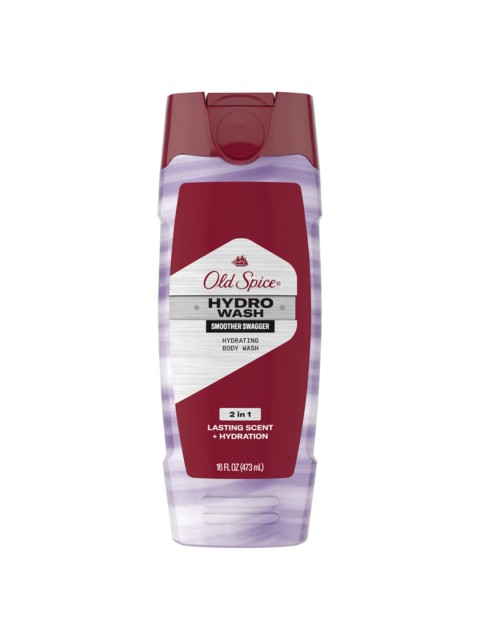 

Old Spice Hardest Working Smoother Swagger Hydro Body Wash 473 ml, Red
