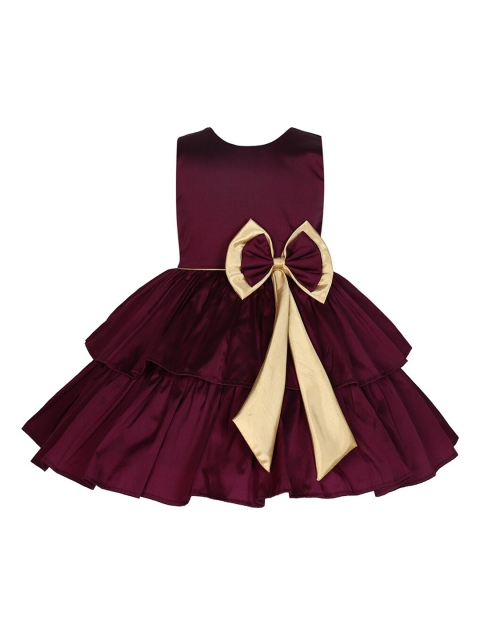 

The Magic Wand Purple Satin Dress