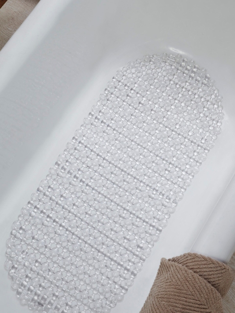 

OBSESSIONS Transparent Latic Shower Mat