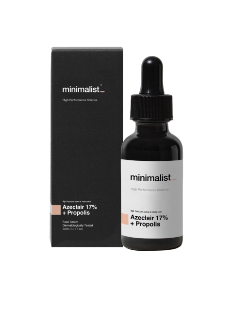 

Minimalist Azeclair 17% Propolis Anti-Acne Face Serum 30 ml, Black