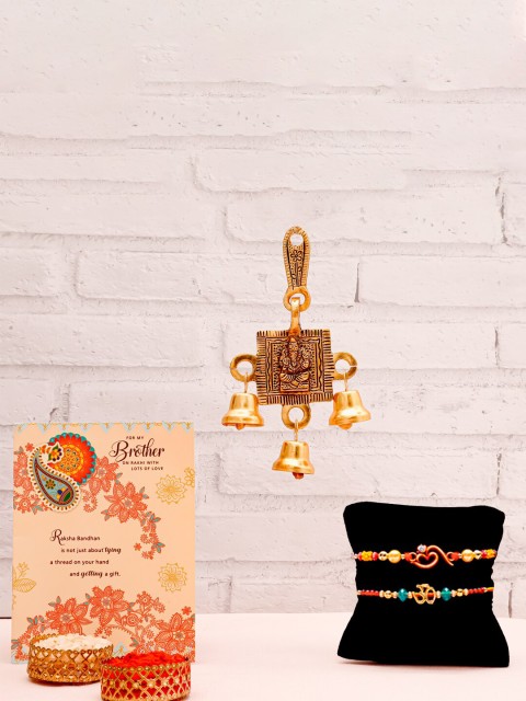 

Archies Multicoloured Rakhi Gift Set, Multi