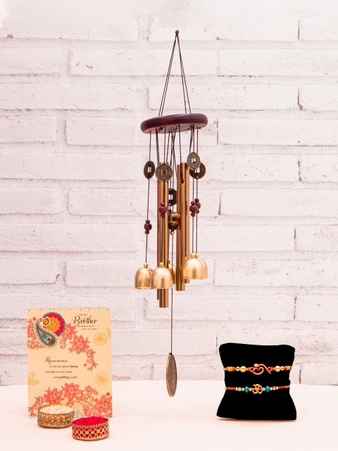 

Archies Multicolored Rakhi Gift Set, Multi