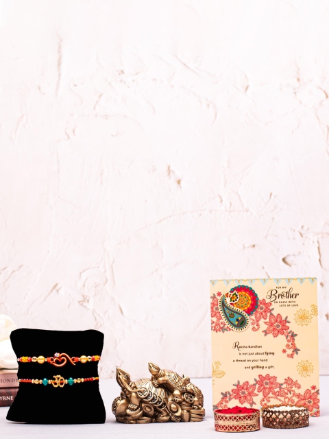 

Archies Multicoloured Rakhi Gift Set, Multi