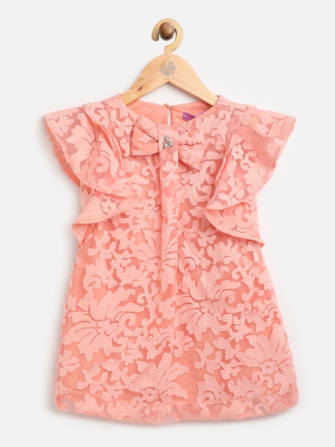 

One Friday Pink Floral A-Line Dress