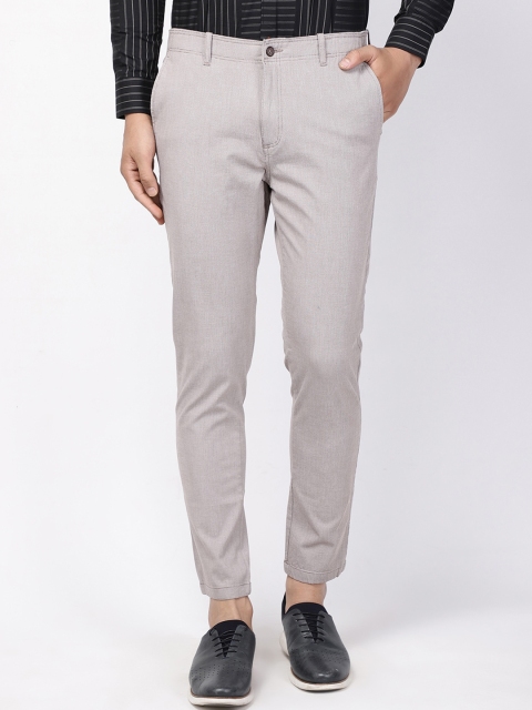 

Blackberrys Men Khaki Arise Regular Fit Chinos Trousers