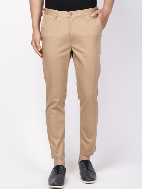 

Blackberrys Men Khaki Chinos Trousers