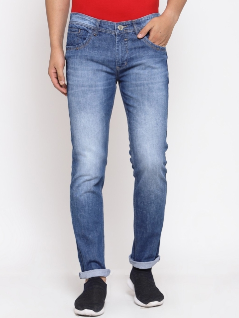 

FEVER Men Blue Slim Fit Heavy Fade Jeans