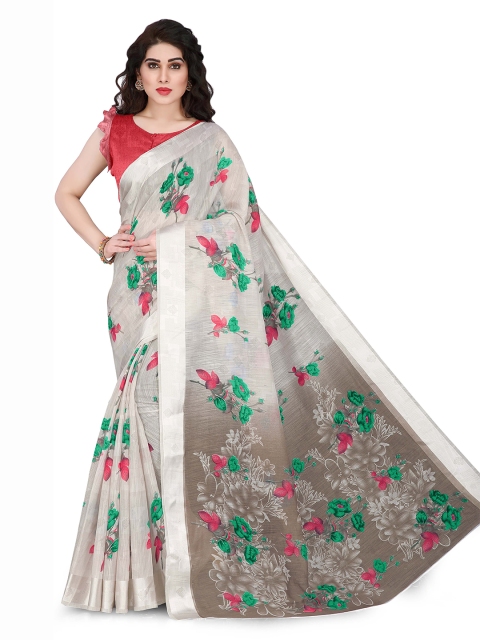 

KALINI Women Off White Printed