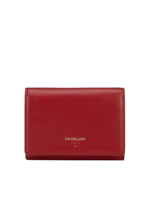 

Da Milano Women Red Solid Leather Envelope Wallet