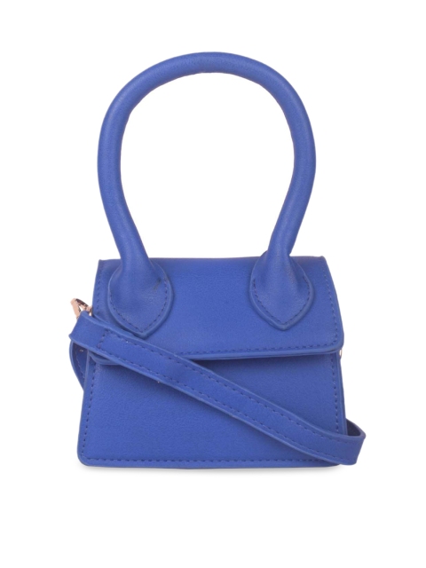 

Bagkok Blue PU Structured Mini Satchel