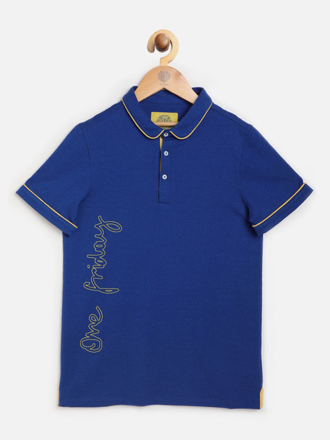 

One Friday Boys Blue Casual Shirt
