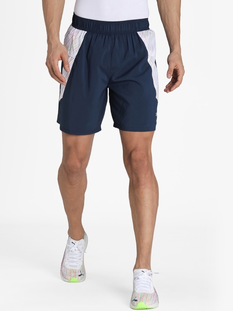 

Puma RUN Graphic 7" Men Navy Blue Running Shorts