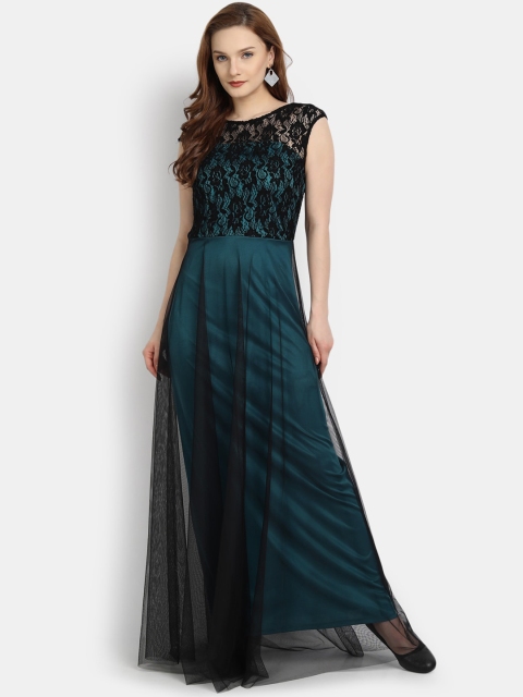 

LY2 Black Net Maxi Dress