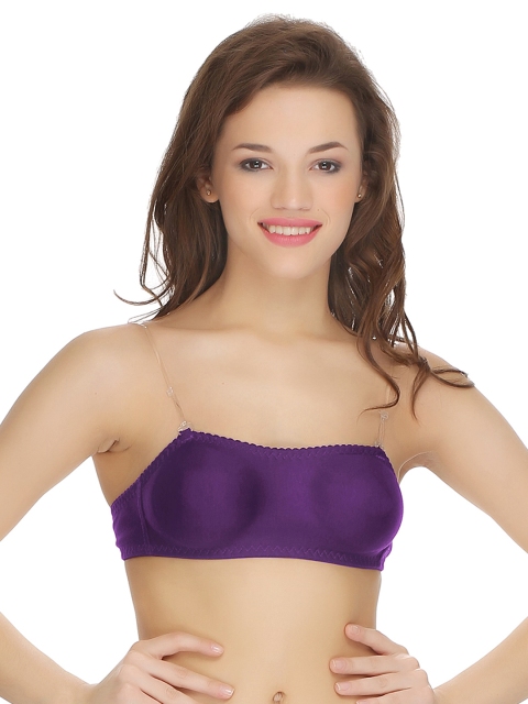 

Clovia Purple Full-Coverage Tube Bra BR0377A124