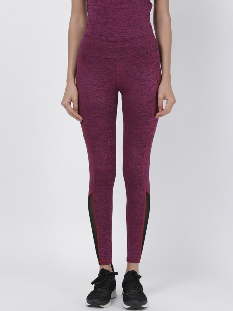 

GOLDSTROMS Women Burgundy Solid Fitted Tights