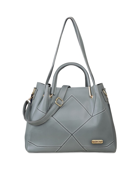 

LOREM Women Grey Shoulder Bag