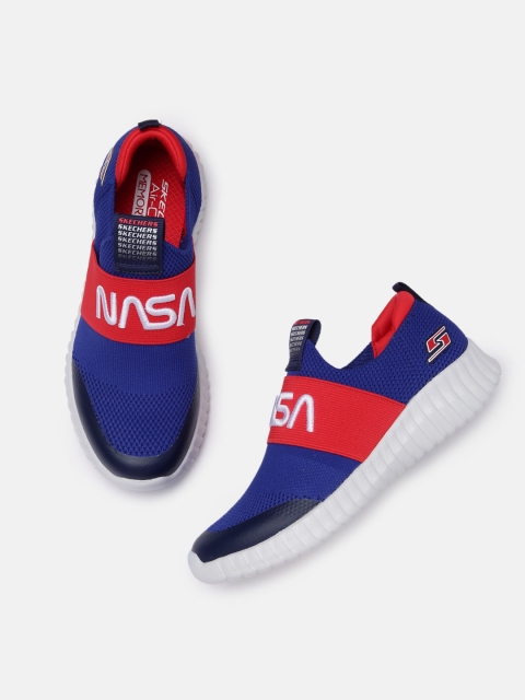 

Skechers Boys Blue and Red ELITE FLEX - RETRO ROCKET Sneakers