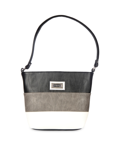 

ESBEDA Black & Grey Shoulder Bag