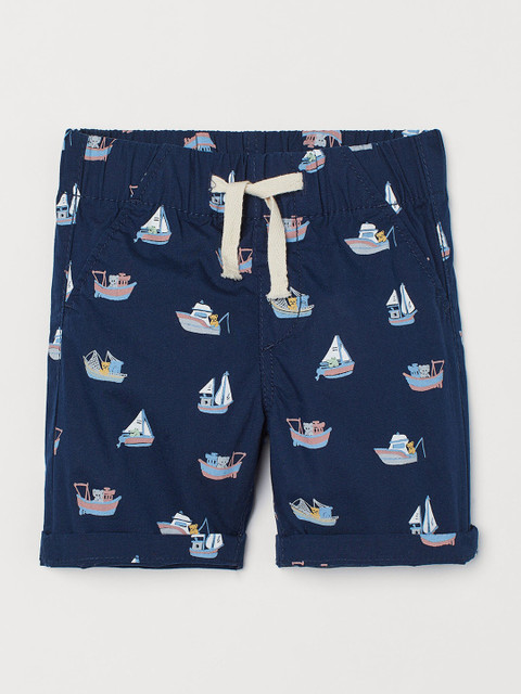 

H&M Boys Blue Cotton Shorts