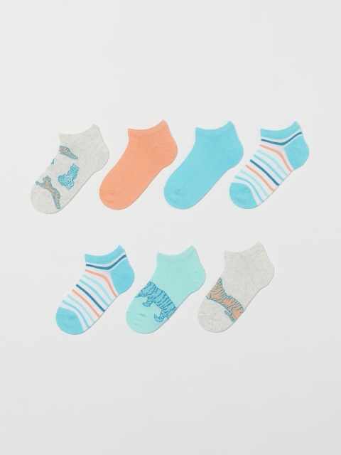 

H&M Pack of 7 Boys Trainer Socks, Multi