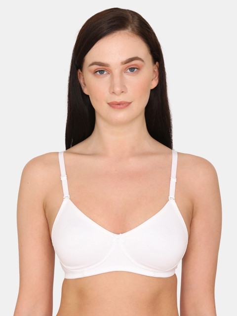 

Rosaline by Zivame White T-shirt Bra Half Coverage