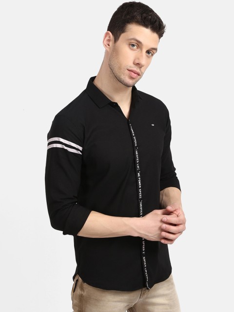 

V2 Value & Variety Men Black Casual Shirt